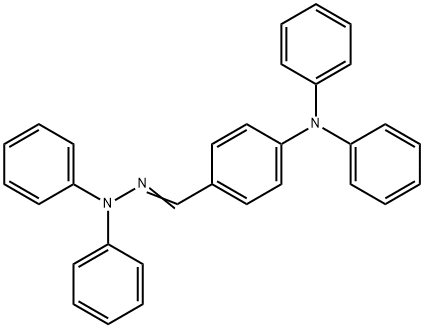 4-(二苯基氨基)苯甲醛二苯基腙 结构式