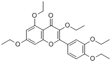 penta-O-ethylquercetin 结构式