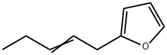 2-(2-戊烯基)呋喃 结构式