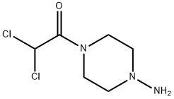 1-Piperazinamine, 4-(dichloroacetyl)- (9CI) 结构式