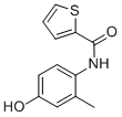 2-Thiophenecarboxamide,N-(4-hydroxy-2-methylphenyl)- 结构式