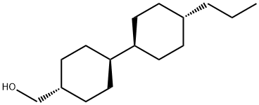 4-丙基双环己基甲醇 结构式