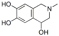 2-methyl-3,4-dihydro-1H-isoquinoline-4,6,7-triol 结构式