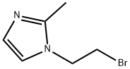 1-(2-溴乙基)-2-甲基-1H-咪唑 结构式