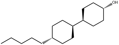 反-4-(反-4-戊基环己基)环己醇 结构式