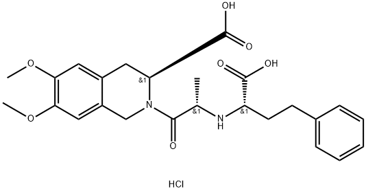 MOEXIPRILAT HYDROCHLORIDE 结构式