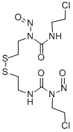 二硫莫司汀 结构式