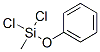 Dichloro(methyl)phenoxysilane 结构式
