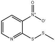 3-nitro-2-pyridyl disulfide 结构式