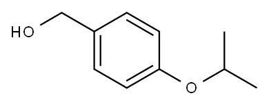 4-(丙烷-2-氧基)苯基]甲醇 结构式