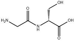 甘氨酰-D-丝氨酸 结构式