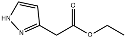 (1H-吡唑-3-基)乙酸乙酯 结构式