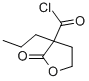 3-Furancarbonylchloride,tetrahydro-2-oxo-3-propyl-(9CI) 结构式