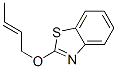 Benzothiazole, 2-(2-butenyloxy)-, (E)- (9CI) 结构式