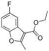 3-Benzofurancarboxylicacid,5-fluoro-2-methyl-,ethylester(9CI) 结构式
