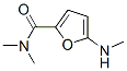 2-Furancarboxamide,  N,N-dimethyl-5-(methylamino)- 结构式