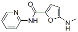 2-Furancarboxamide,  5-(methylamino)-N-2-pyridinyl- 结构式
