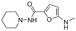 2-Furancarboxamide,  5-(methylamino)-N-1-piperidinyl- 结构式