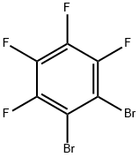 1,2-二溴四氟苯 结构式