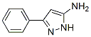 3-苯基-1H-吡唑-5-胺 结构式