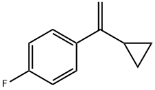 1-(1-cyclopropylvinyl)-4-fluorobenzene  结构式