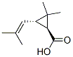 trans-chrysanthemic acid 结构式