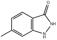 6-甲基-1H-吲唑-3-醇 结构式