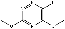 1,2,4-Triazine,6-fluoro-3,5-dimethoxy-(9CI) 结构式