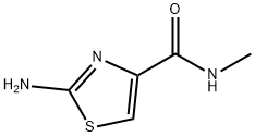4-Thiazolecarboxamide,  2-amino-N-methyl- 结构式