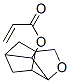 2-Propenoicacid,hexahydro-3,5-methano-2H-cyclopenta[b]furan-6-ylester(9CI) 结构式