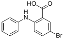 5-BROMO-2-PHENYLAMINO-BENZOIC ACID 结构式