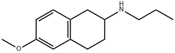 (6-METHOXY-1,2,3,4-TETRAHYDRO-NAPHTHALEN-2-YL)-PROPYL-AMINE HYDROCHLORIDE 结构式