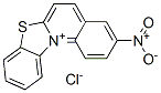 Benzothiazolo(3,2-a)quinolinium, 3-nitro-, chloride 结构式