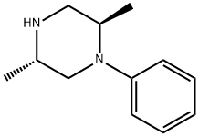 (2R,5S)-2,5-DIMETHYL-1-PHENYL-PIPERAZINE 结构式