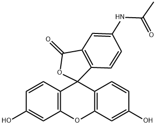 acetamidofluorescein 结构式