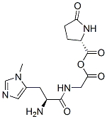 pyroglutamyl-3-methylhistidyl-glycine 结构式