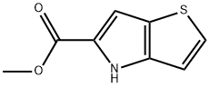 4H-噻唑[3,2-B]吡咯-5-甲酸甲酯 结构式