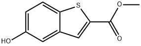 5-羟基苯并噻吩-2-甲酸甲酯 结构式