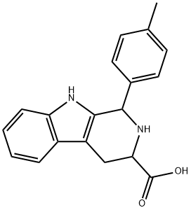 1H-pyrido[3,4-b]indole-3-carboxylic acid, 2,3,4,9-tetrahyd 结构式