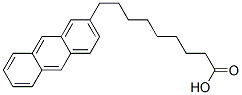 9-(2-Anthryl)nonanoic acid 结构式
