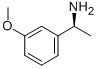 (S)-(-)-1-(3-甲氧苯基)乙胺 结构式