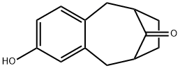 5-Hydroxytricyclo[8.2.1.03,8]trideca-3,5,7-trien-13-one 结构式