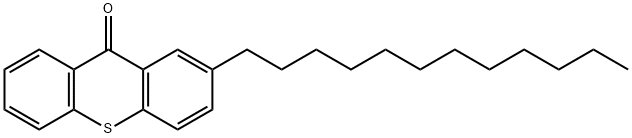 2-dodecyl-9H-thioxanthen-9-one 结构式