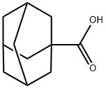 1-金刚烷甲酸 结构式