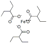 iron tris(2-ethylbutyrate)  结构式