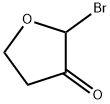 3(2H)-Furanone,  2-bromodihydro- 结构式