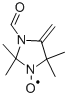 2,2,5,5-甲基-4-甲基-1-氧代-3-甲酰基咪唑烷 结构式