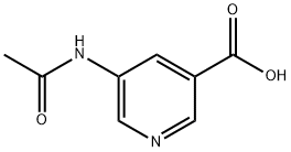 5-乙酰氨基烟酸 结构式