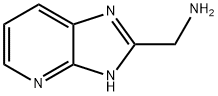 (3H-咪唑并[4,5-B]吡啶-2-基)甲胺 结构式