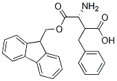 FMOC-(R)-3-AMINO-2-BENZYLPROPANOIC ACID 结构式